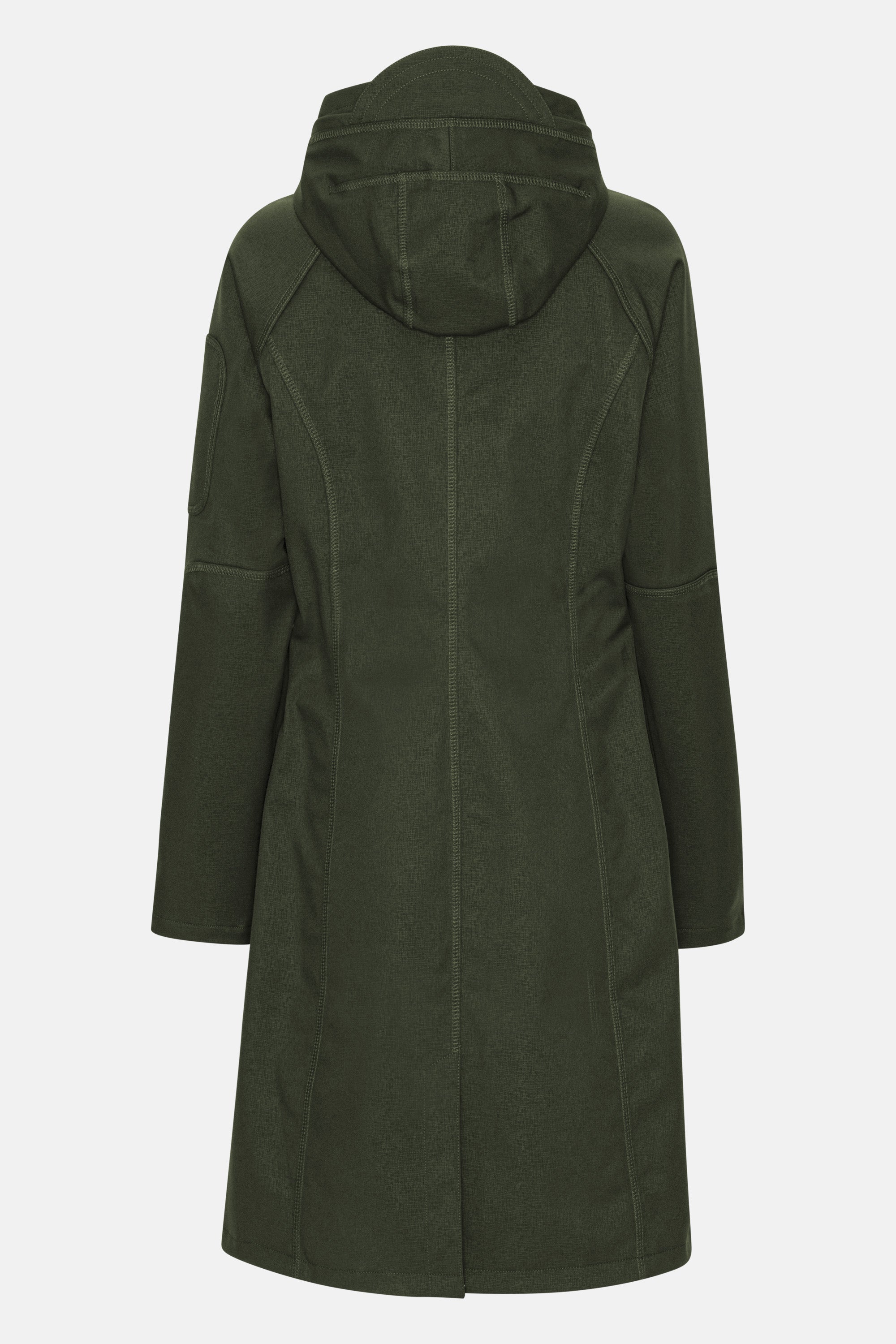 Ilse Jacobsen Hornbæk Rain Langer Regenmantel Raincoat 410 Army